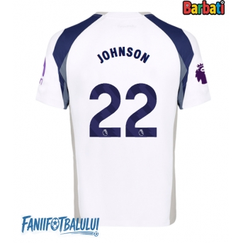Tottenham Hotspur Brennan Johnson #22 Tricou Fotbal Replică 2025-26 Barbati Acasa